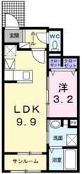 メゾン　アンディスの物件間取画像